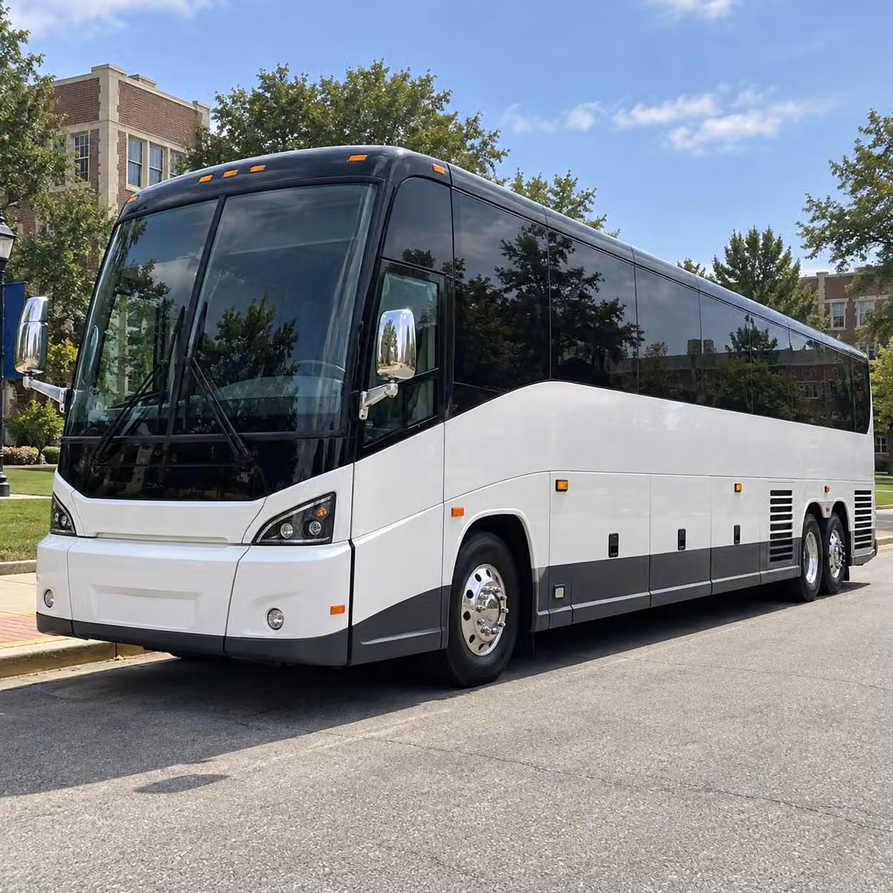 charter buses for large hoover prom groups and school events