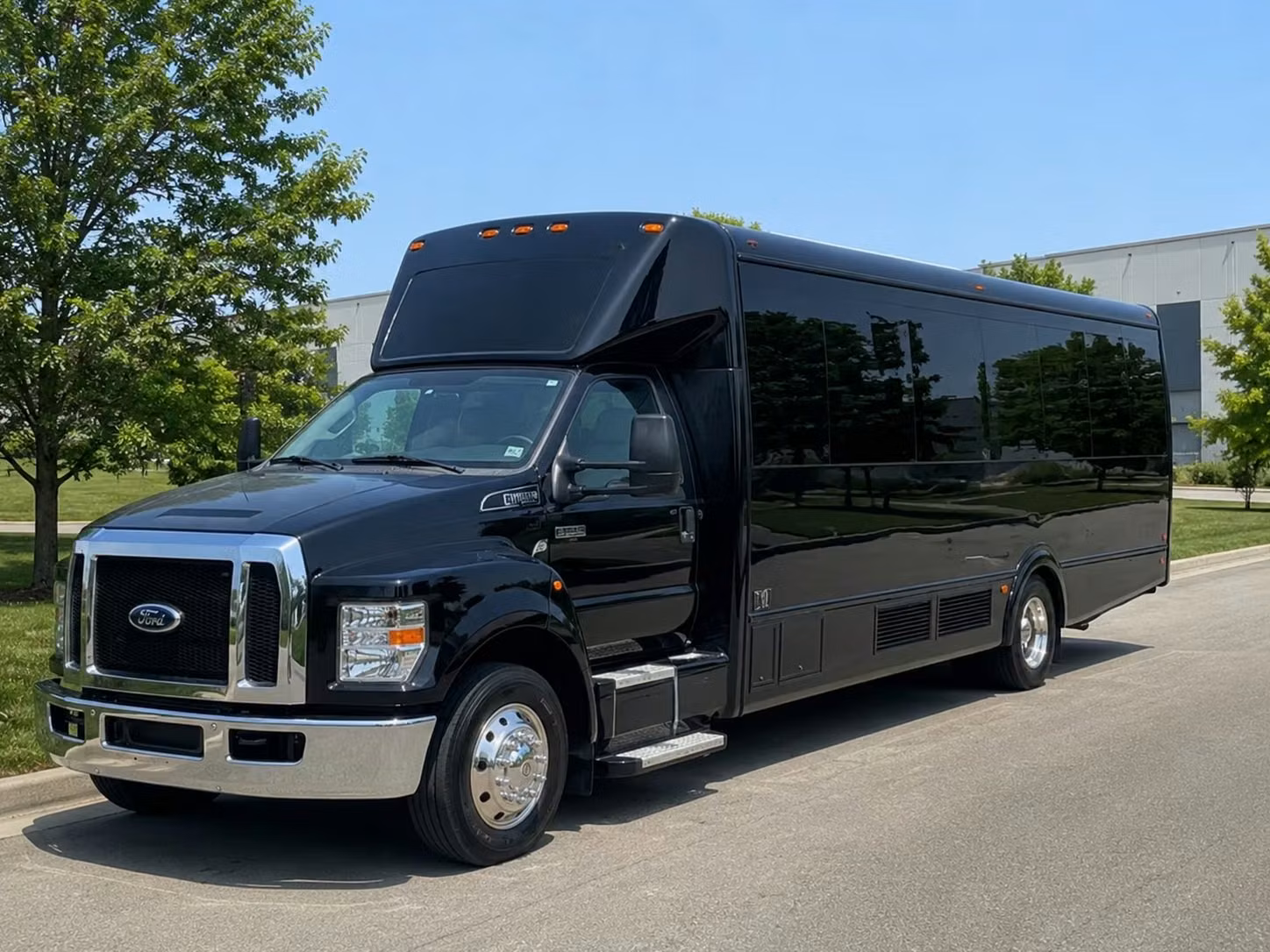 hoover party bus rentals for group nights out before and after the show