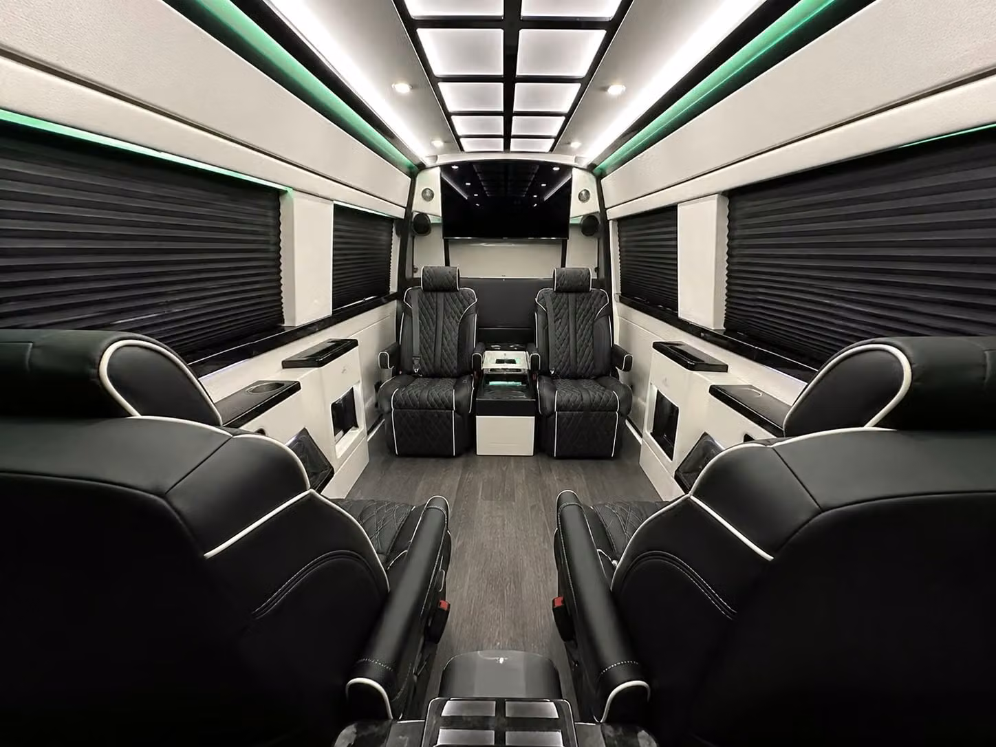 sprinter van with driver interior